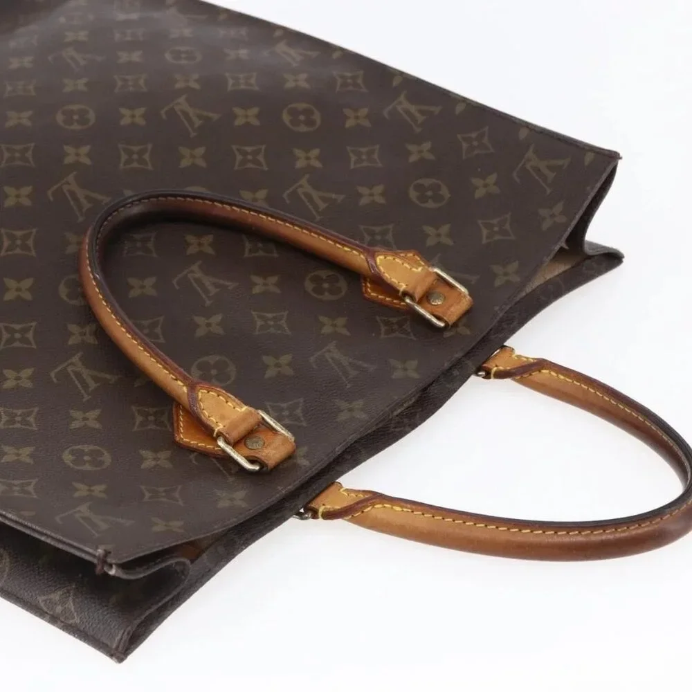 LOUIS VUITTON Monogram Sac Plat Hand Bag - Picture 6 of 16